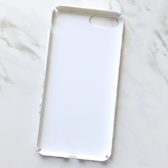 LAST 1! NEW iPhone 7/8 Pink Marble Ink Swirl Case - Picture 4 of 5